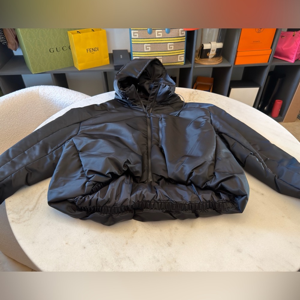 ZARA WATER REPELLENT WINDPROOF HOODED PUFFER JACKET - Picture 11 of 16